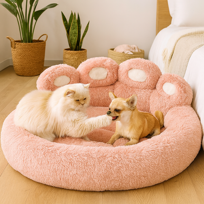 Lit en Peluche Confortable pour Chiens & Chats