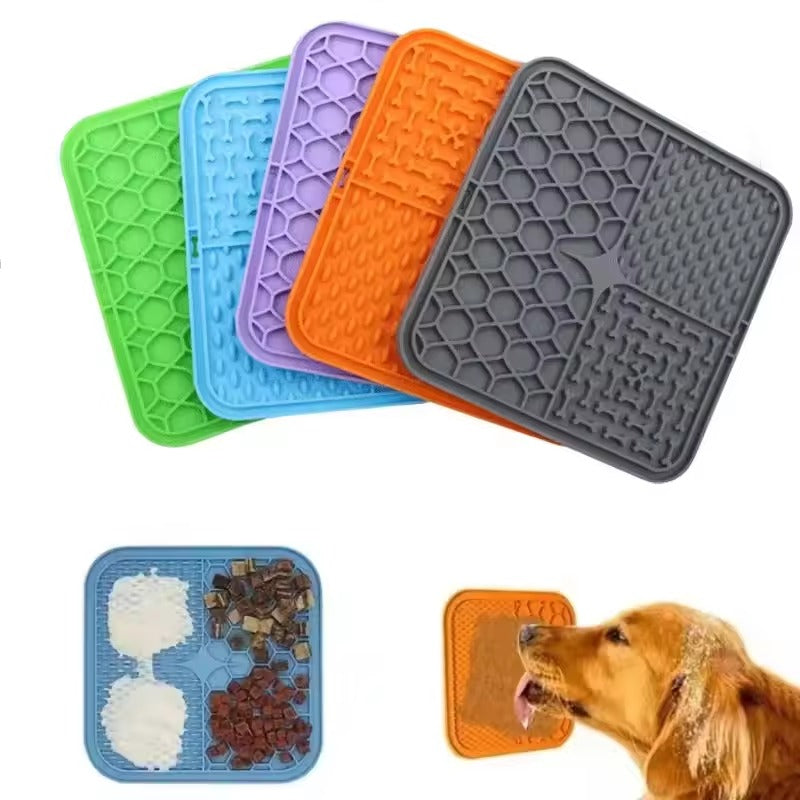 Tapis à lécher pour chien